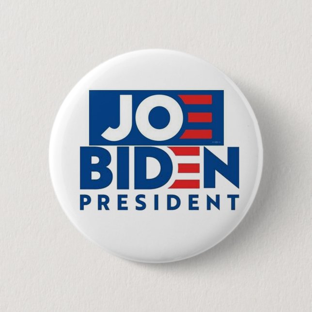 Joe Biden President Button (Front)