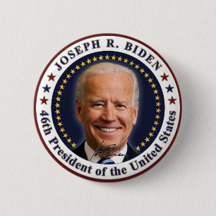 Joe Biden President Inauguration Day Souvenir Button