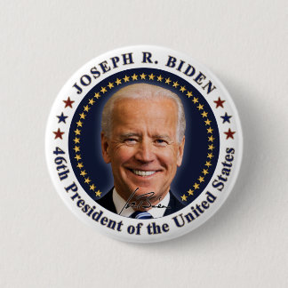 Joe Biden President Inauguration Day Souvenir Button