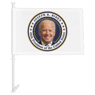 Joe Biden President Inauguration Day Souvenir Car Flag