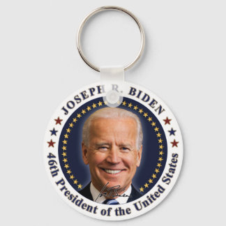 Joe Biden President Inauguration Day Souvenir Keychain