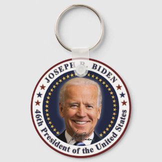 Joe Biden President Inauguration Day Souvenir Keychain
