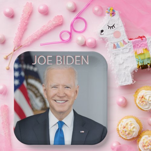 JOE BIDEN President Paper Plates