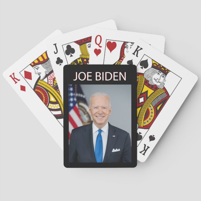 JOE BIDEN President  Poker Cards (Back)