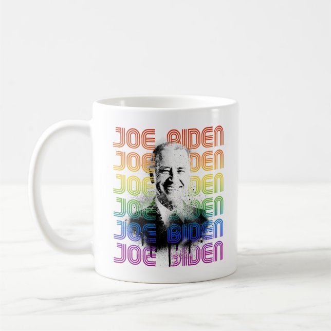Joe Biden Pride Coffee Mug (Left)