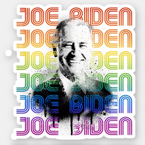 Joe Biden Pride Sticker