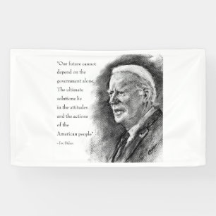 Joe Biden & Quote Banner