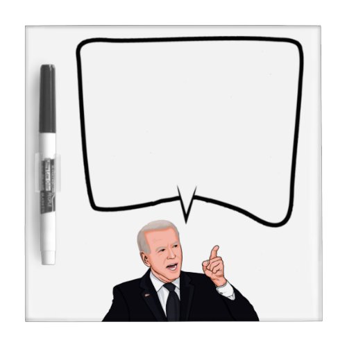 Joe Biden Quotes Dry Erase Board