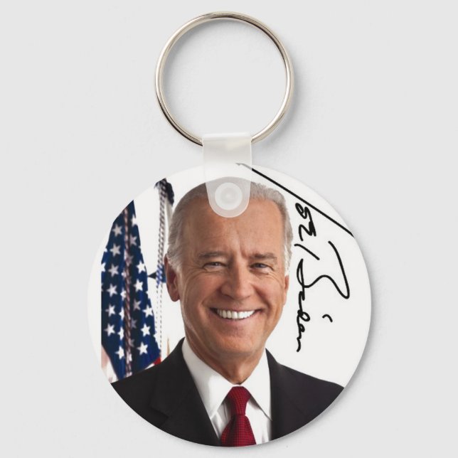 Joe Biden Signature Keychain (Front)