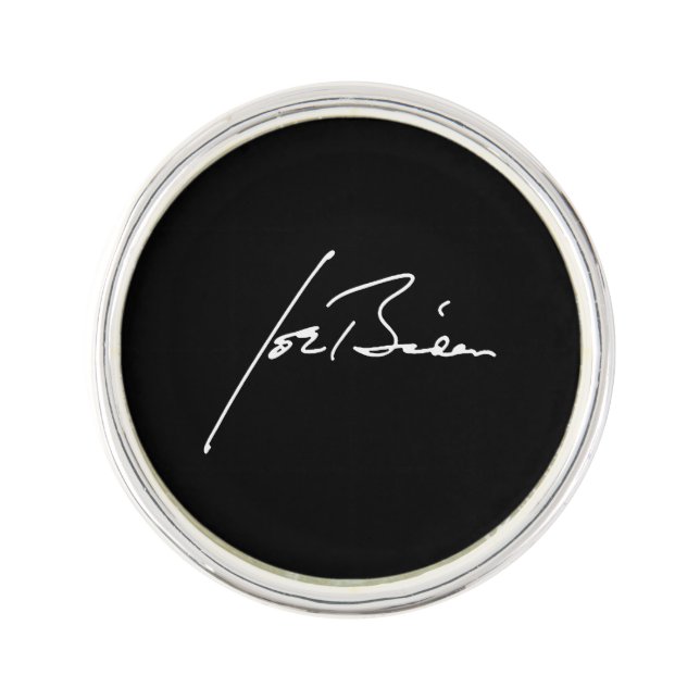 JOE BIDEN Signature Lapel Pin (Front)
