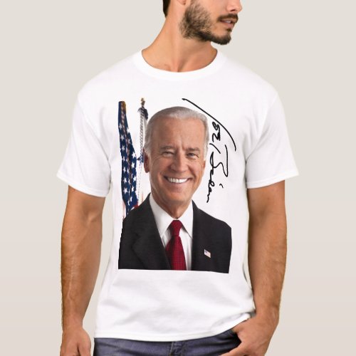 Joe Biden Signature T_shirt