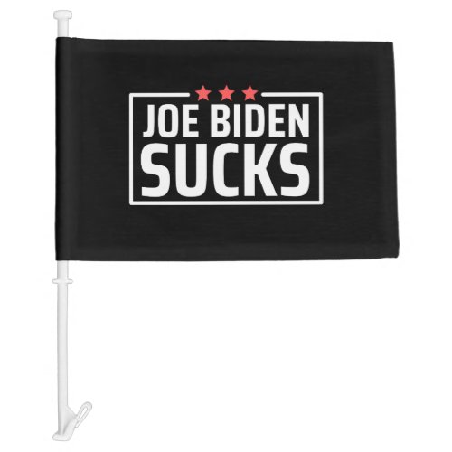 joe Biden Sucks Car Flag