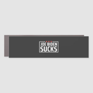 joe Biden Sucks Car Magnet