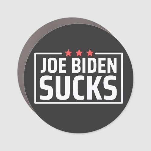 joe Biden Sucks Car Magnet