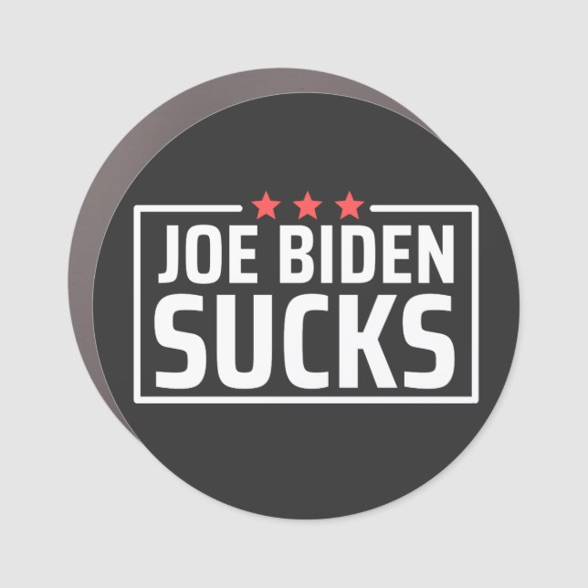 joe Biden Sucks Car Magnet (Front)