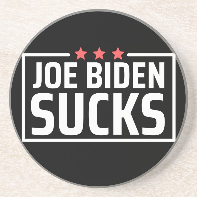 joe Biden Sucks Coaster (Front)