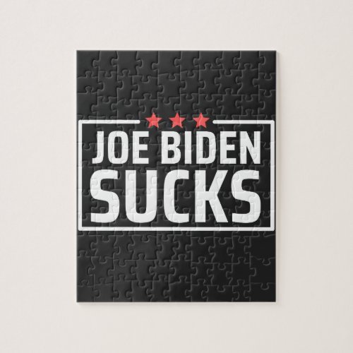 joe Biden Sucks Jigsaw Puzzle