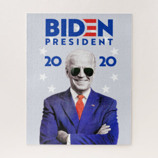 Joe Biden Sunglasses 2020 Presidential Election Jigsaw Puzzle