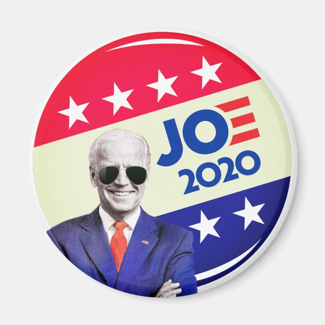 Joe Biden Sunglasses 2020 Presidential Election Magnet (Front)