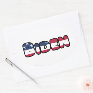 Joe Biden Support US President Election 2020 Oval Sticker