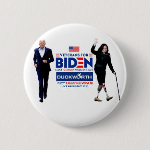 Joe Biden/ Tammy Duckworth 2020 Button
