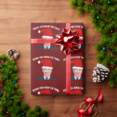  Funny Confused Biden Trump Christmas Wrapping Paper for Gifts -  Make America Great Again - Let's Go Brandon Pro, 24in x 60in : Health &  Household