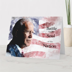 Joe Biden with Battle for the Soul of the Nation Thank You Card