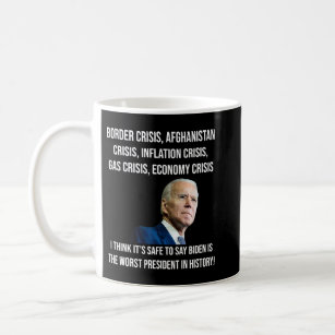 Joe Biden Worst President In History Anti Biden Us Coffee Mug