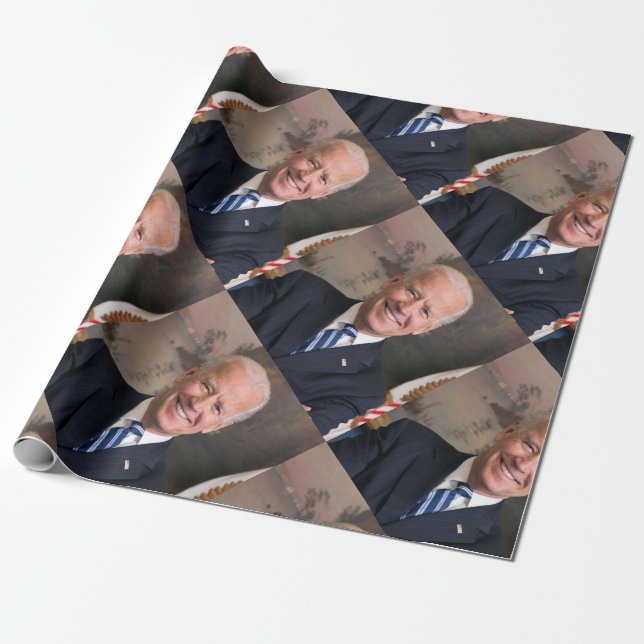 Joe Biden wrapping paper (Unrolled)