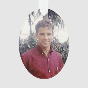 Joe Biden young hot stylized Ornament