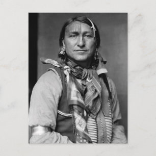 Joe Black Fox, 1900 Postcard