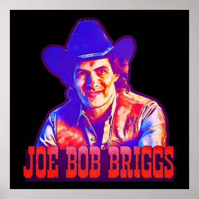 Joe Bob Briggs Horror icon Poster (Front)