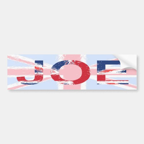 Joe Bumper Sticker