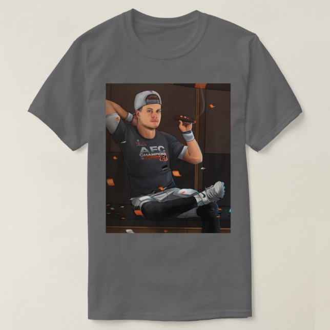 Joe burrow bengals 18 T-Shirt (Design Front)