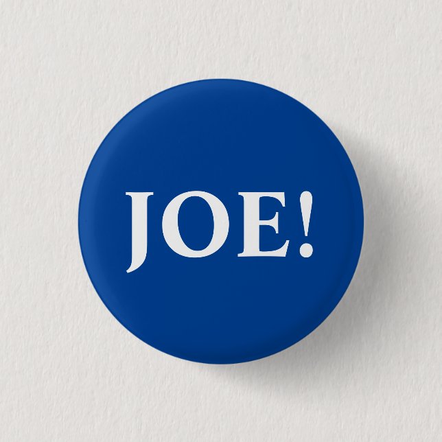 JOE! BUTTON (Front)