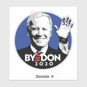 JOE BYE DON STICKER
