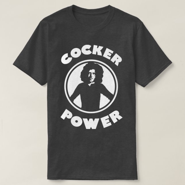 Joe Cocker Cocker Power T-Shirt (Design Front)