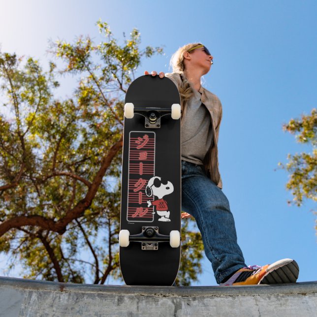 Joe Cool Japanese Neon Lights Skateboard (Outdoor 1)