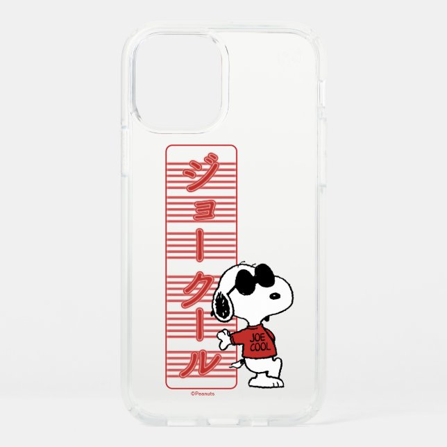 Joe Cool Japanese Neon Lights Speck iPhone 12 Case (Front)