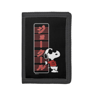 Joe Cool Japanese Neon Lights Tri-fold Wallet