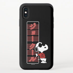 Joe Cool Japanese Neon Lights iPhone X Slider Case
