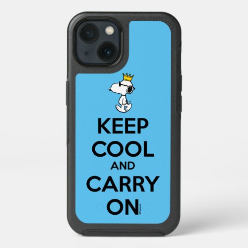 Joe Cool Keep Cool And Carry On iPhone 13 Case