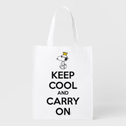 Joe Cool &quot;Keep Cool And Carry On&quot; Tote Bag