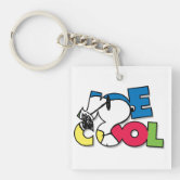 Snoopy Joe Cool Standing Keychain