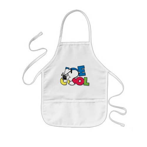 Joe Cool Name Picture Cutout Kids Apron