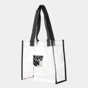 Joe Cool - Right On Clear Tote Bag
