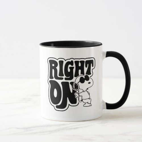 Joe Cool _ Right On Mug