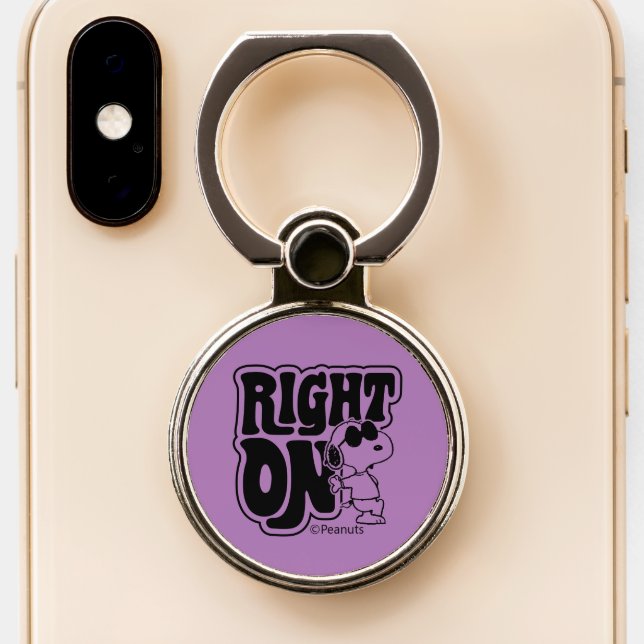 Joe Cool - Right On Phone Ring Stand (Close Up)