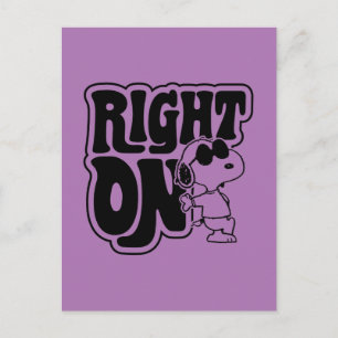 Joe Cool - Right On Postcard