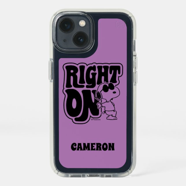 Joe Cool - Right On Speck iPhone 13 Case (Front)